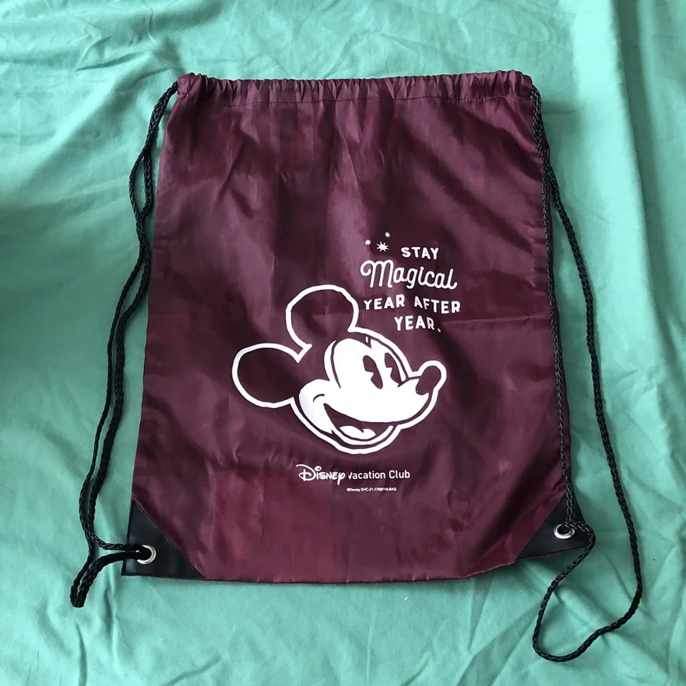 Disney Vacation Club Drawstring Backpack